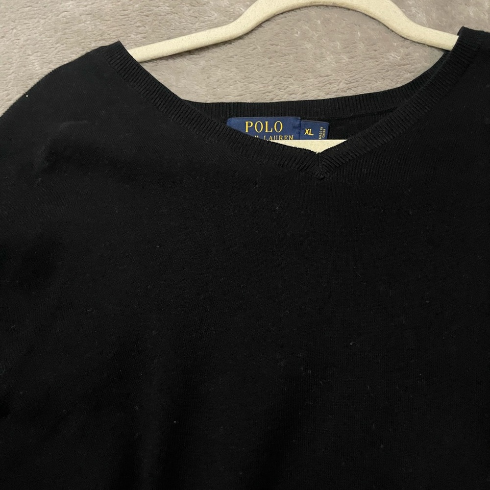 Polo by Ralph Lauren Black Men's Sweater